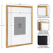 Wall Frame Gold 16x20 matted to 8x10 2