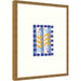 Framed Art 17 x 21 Bradford Bead Gold 1