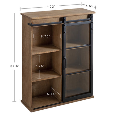 Cabinet 22x28 Rustic Brown 2