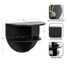 Floating Side Table Black 18x14 2