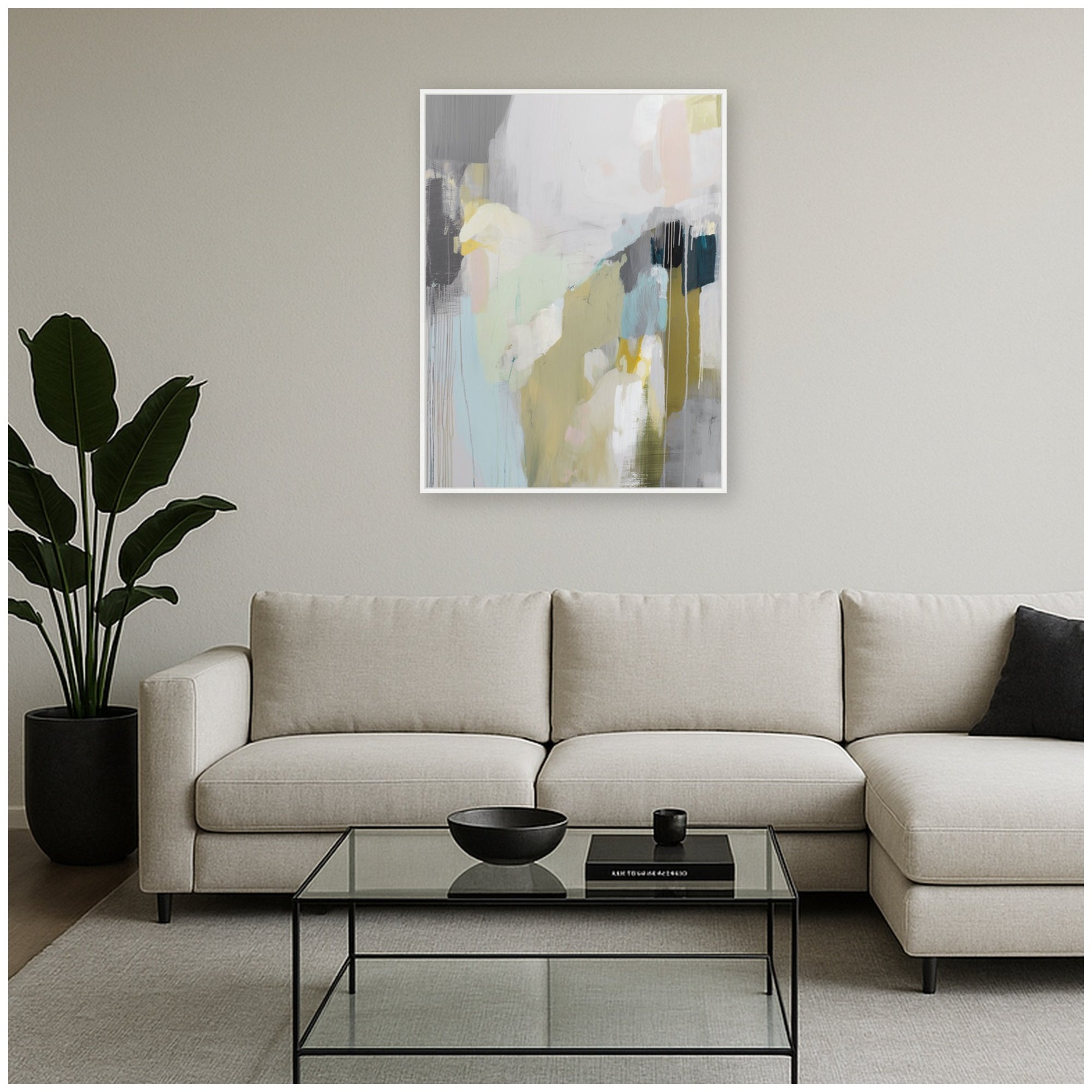 Framed Canvas 32x42 Sylvie White 6