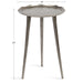 Side Table Silver 15x15x22 2