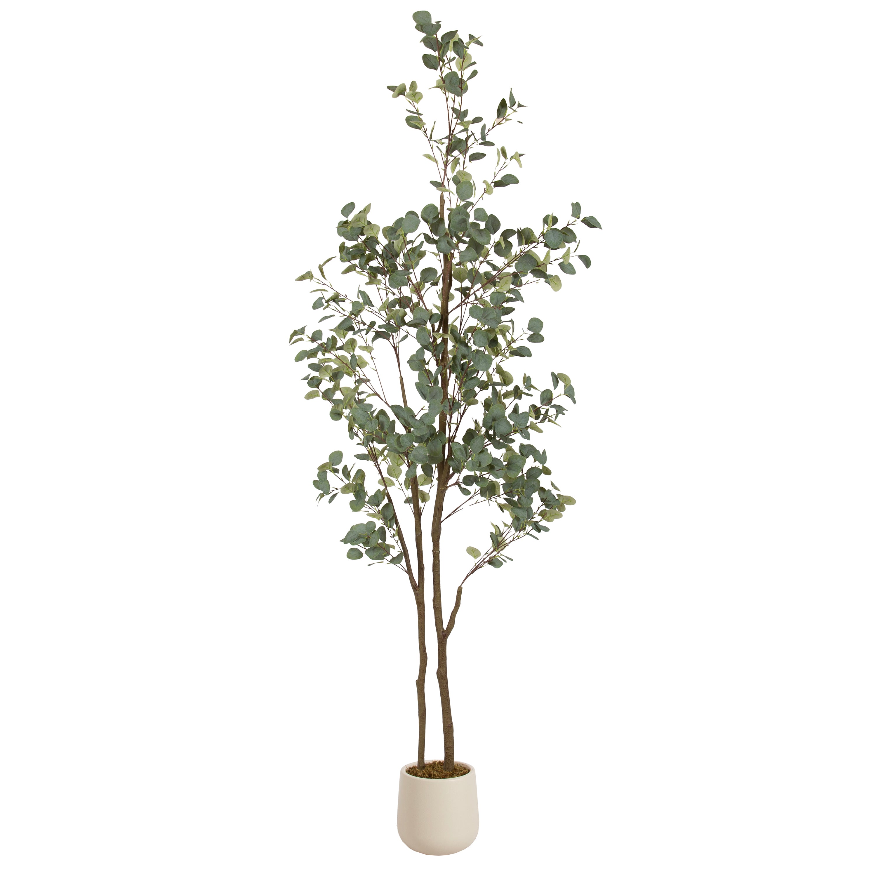 Faux Tree Cream 8' 1