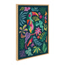 Sylvie Tropical Toucan Framed Canvas by Rachel Lee