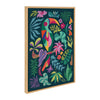 Sylvie Tropical Toucan Framed Canvas by Rachel Lee