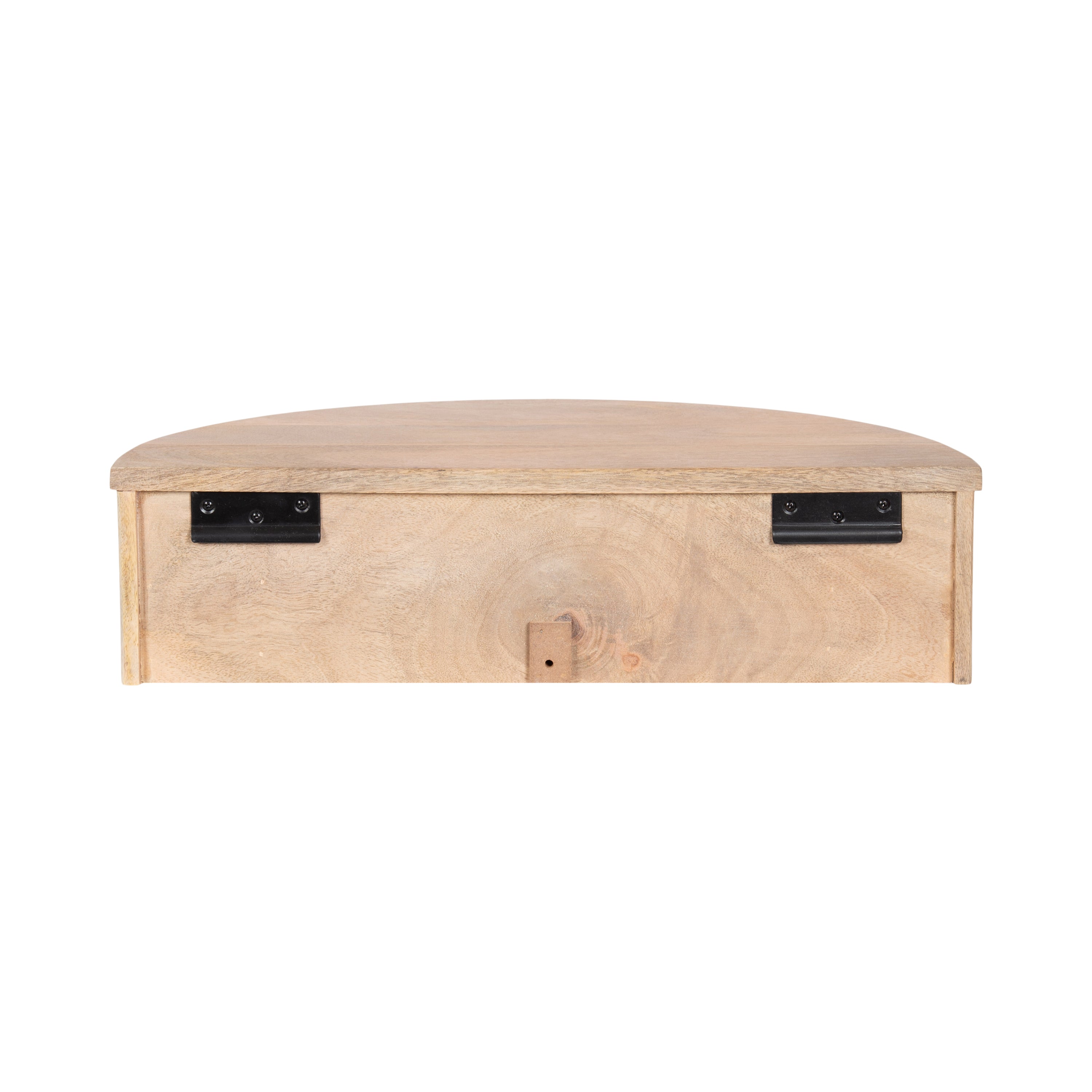 Floating Side Table Natural Beige 20x11x6 4