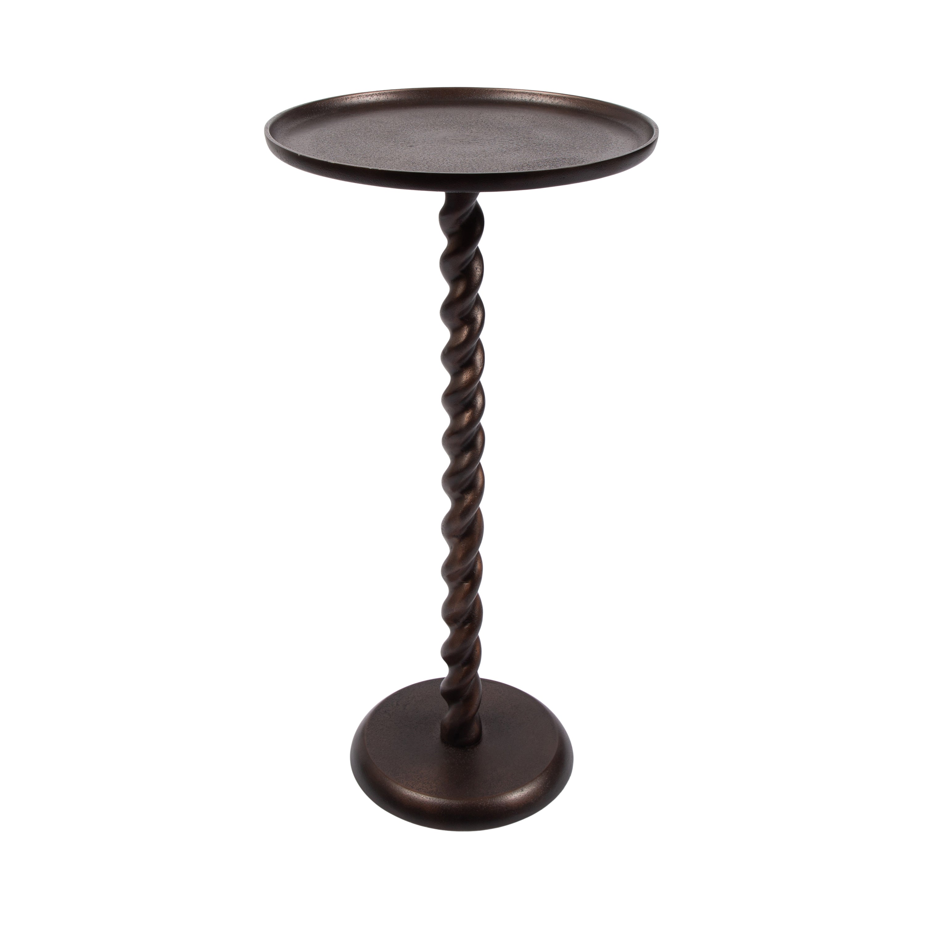 Side Table 13x13x24 Bronze 1