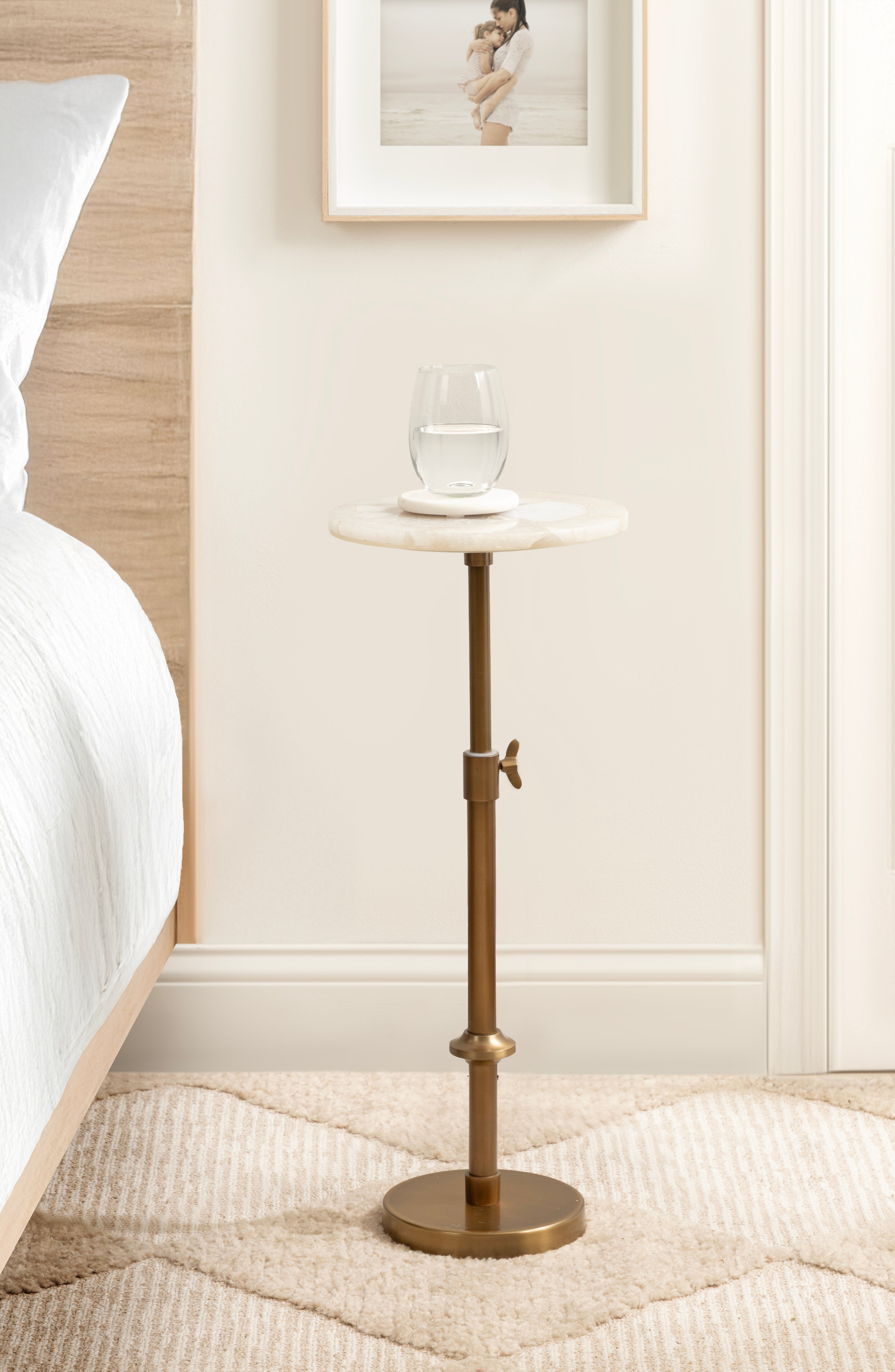 Drink Table Natural Gold 10x10x30 8
