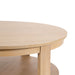 Coffee Table Natural Beige 34x34x17 3