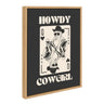 Sylvie Howdy Cowgirl Queen Framed Canvas by Honey Island Studio