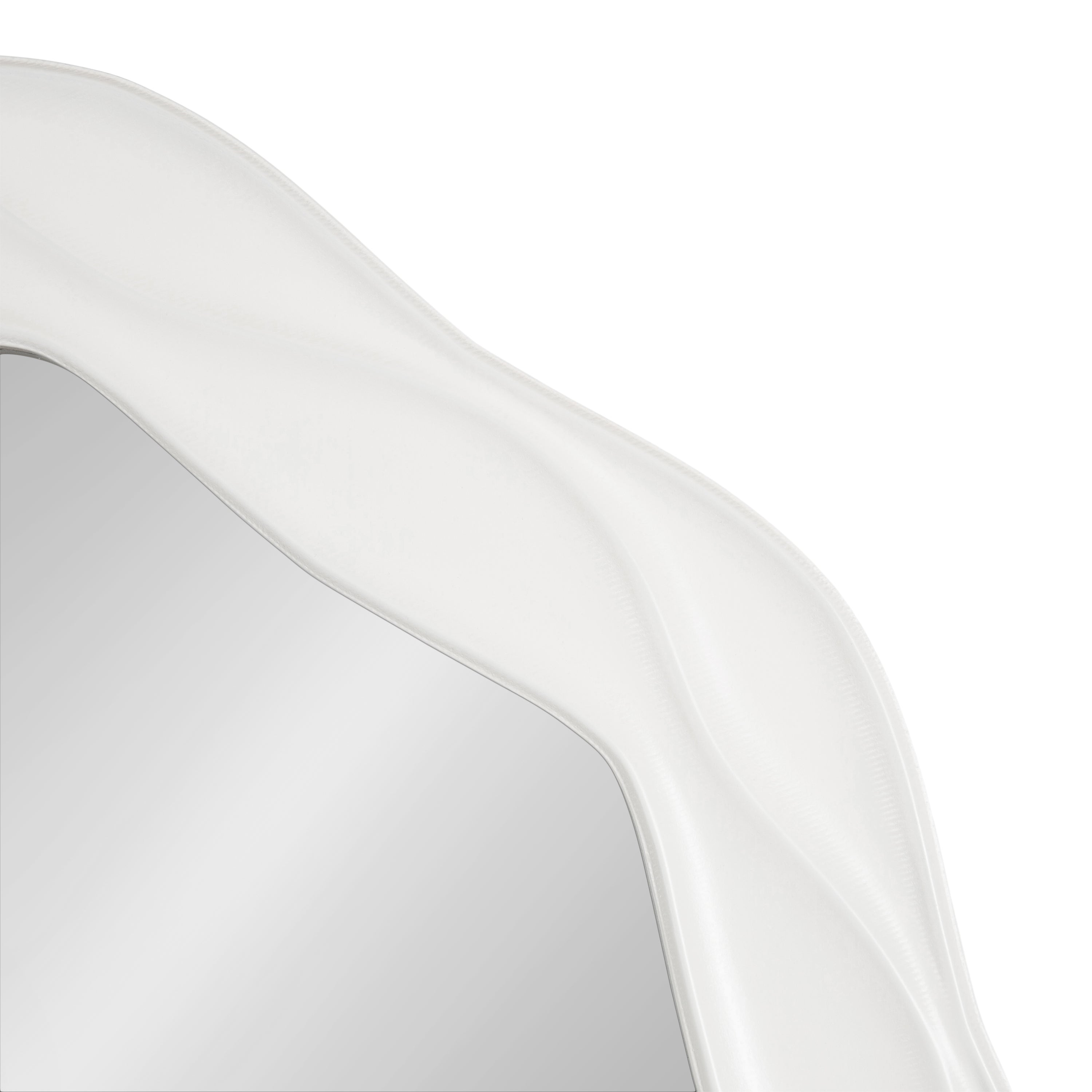 Wavern Round Wavy Mirror