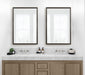 Rectangle Mirror Pewter 26x38 7
