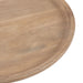 Side Table Natural Beige 17x17x24 3