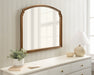 Arch Mirror 36x30 Gold 7