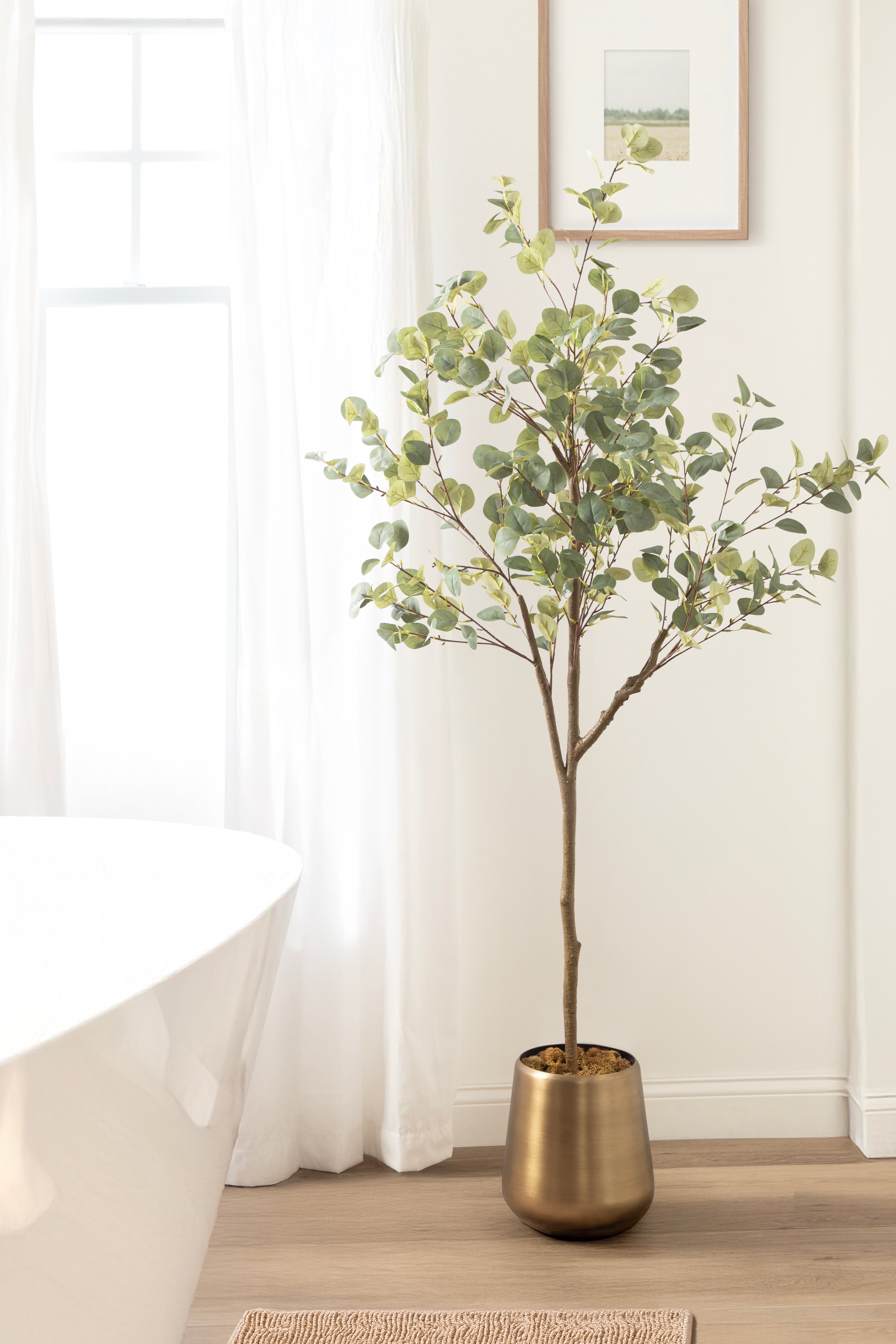 Faux Tree Gold 6' 7