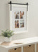 Wall Frame White 16x20 matted to 4op 6