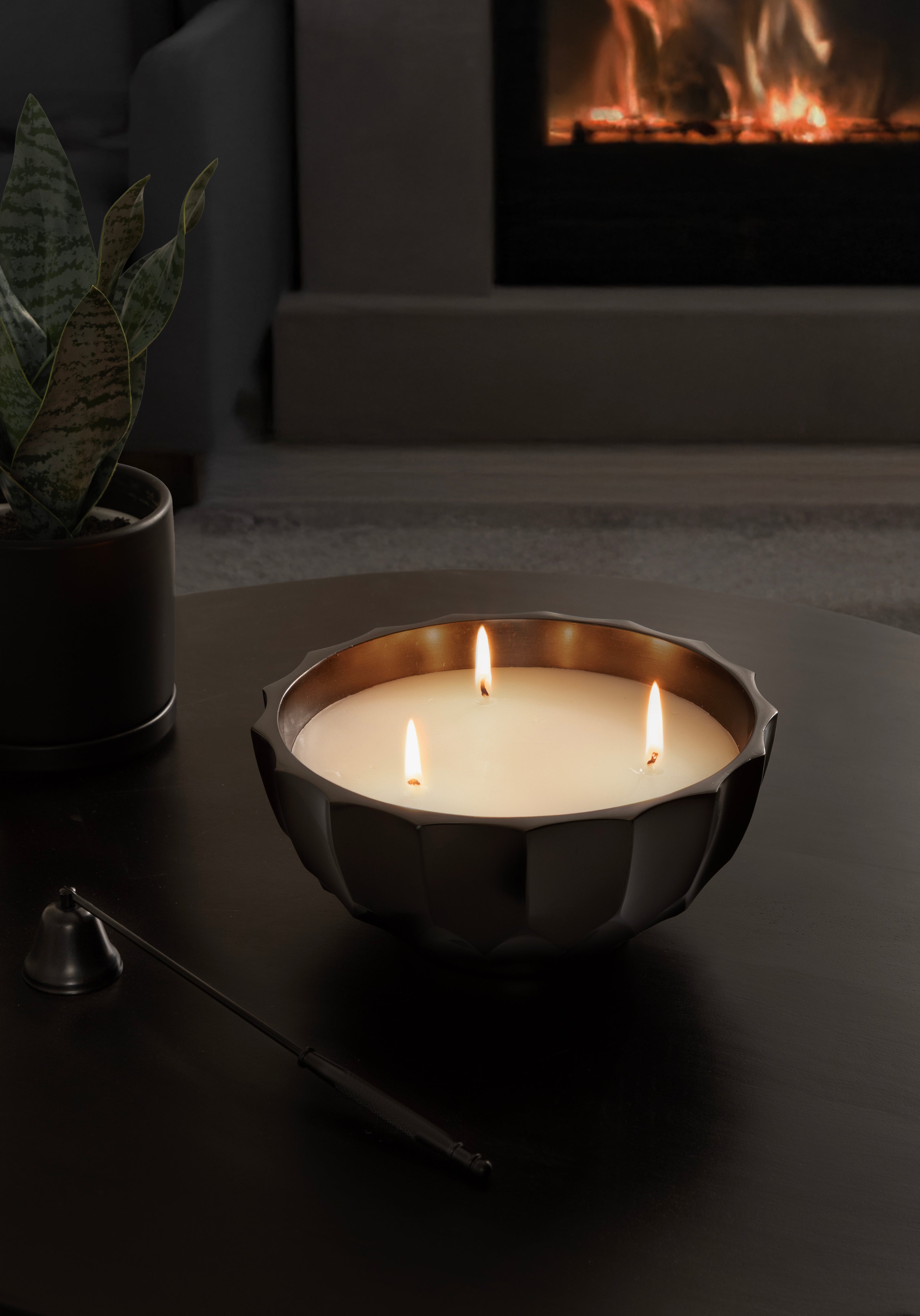 Candle Pewter 8" Diameter 6