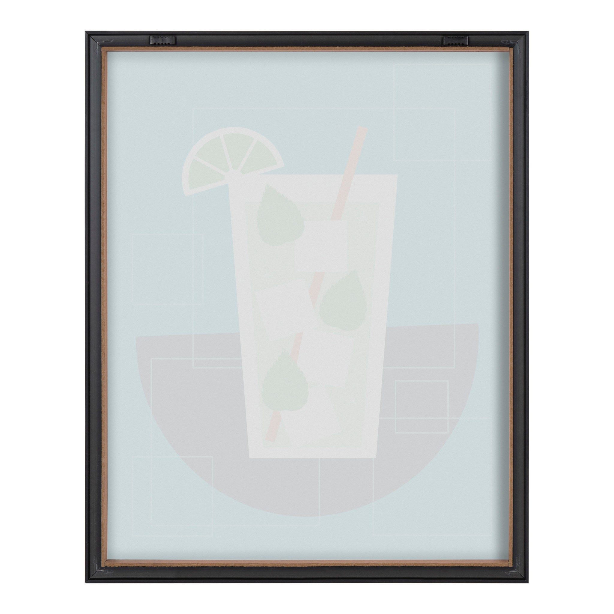 Blake Mojito Framed Printed Art by Amber Leaders Designs