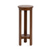 Side Table Walnut Brown 12x12x30 1