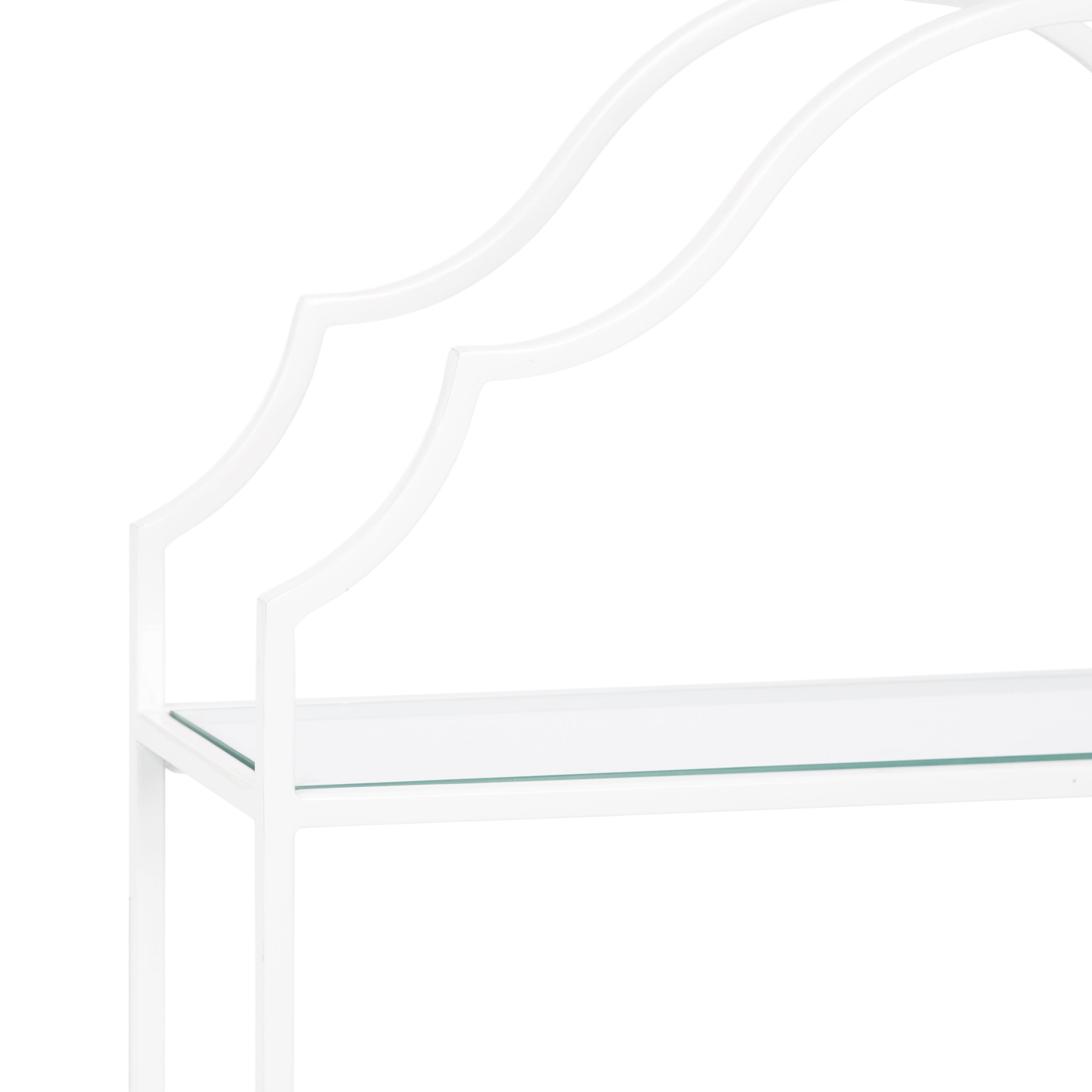 Accent Shelf White 20x6x32 3