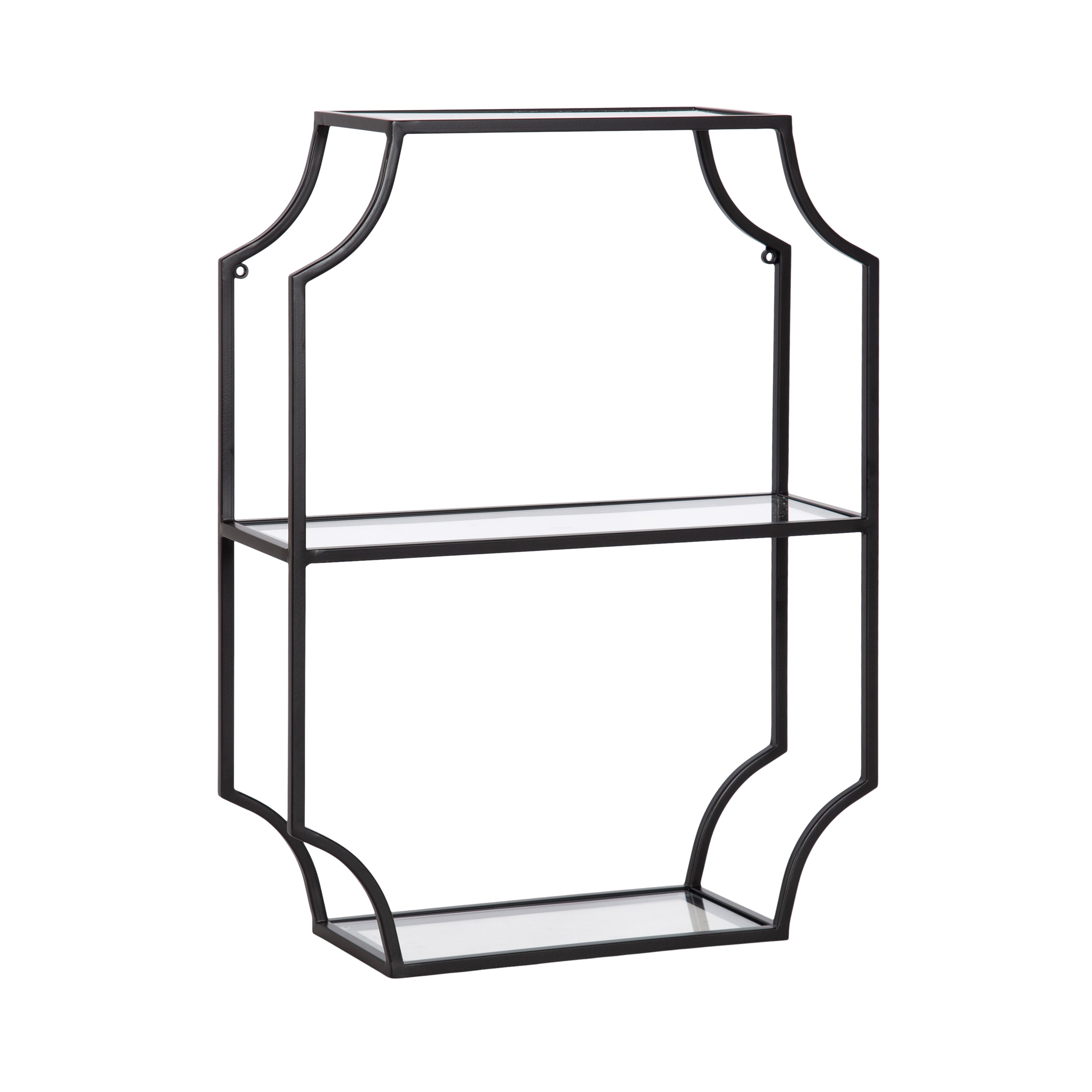 Accent Shelf Black 18x24 1