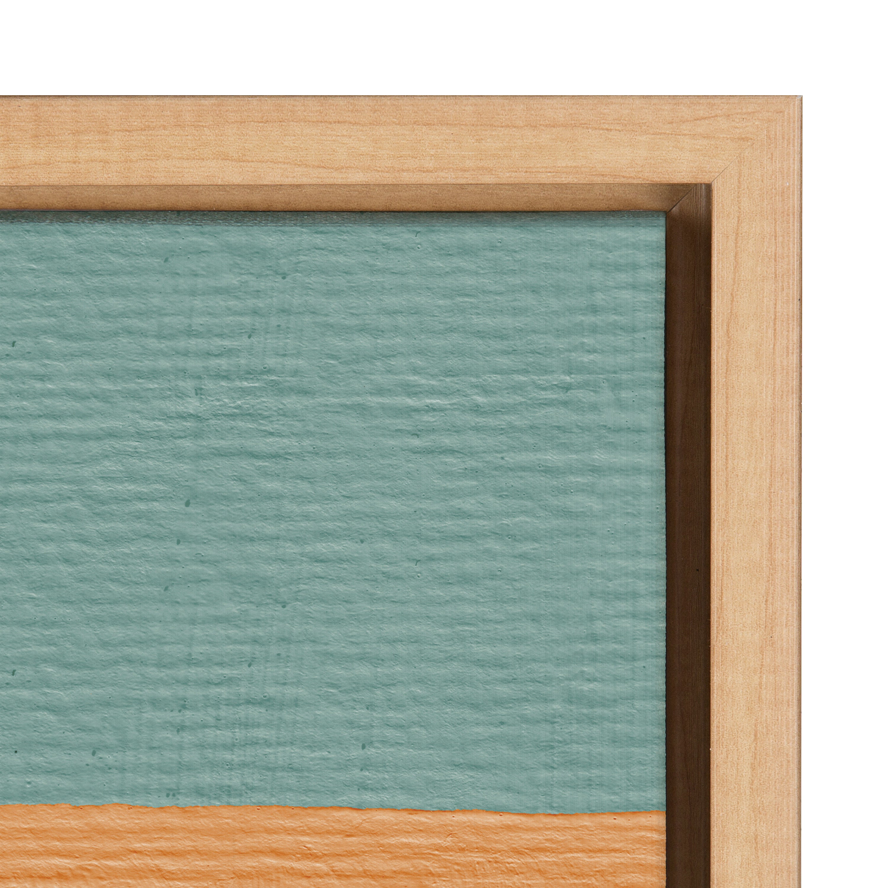 Sylvie Sunset Waves Framed Canvas by Cat Coquillette
