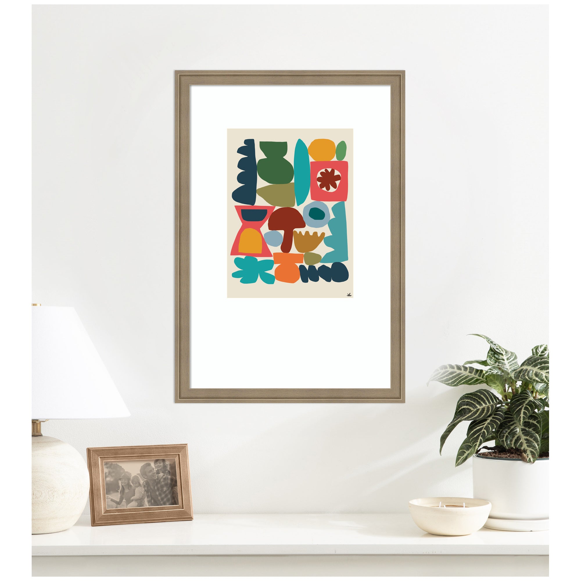 Garden Songs Pt 1 by Kelly Knaga Framed Wall Art Print