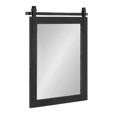 Rectangle Mirror Black 18x26 1