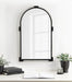 Arch Mirror Black 22x34 8