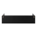 Floating Console Table Black 28x12x6.5 6