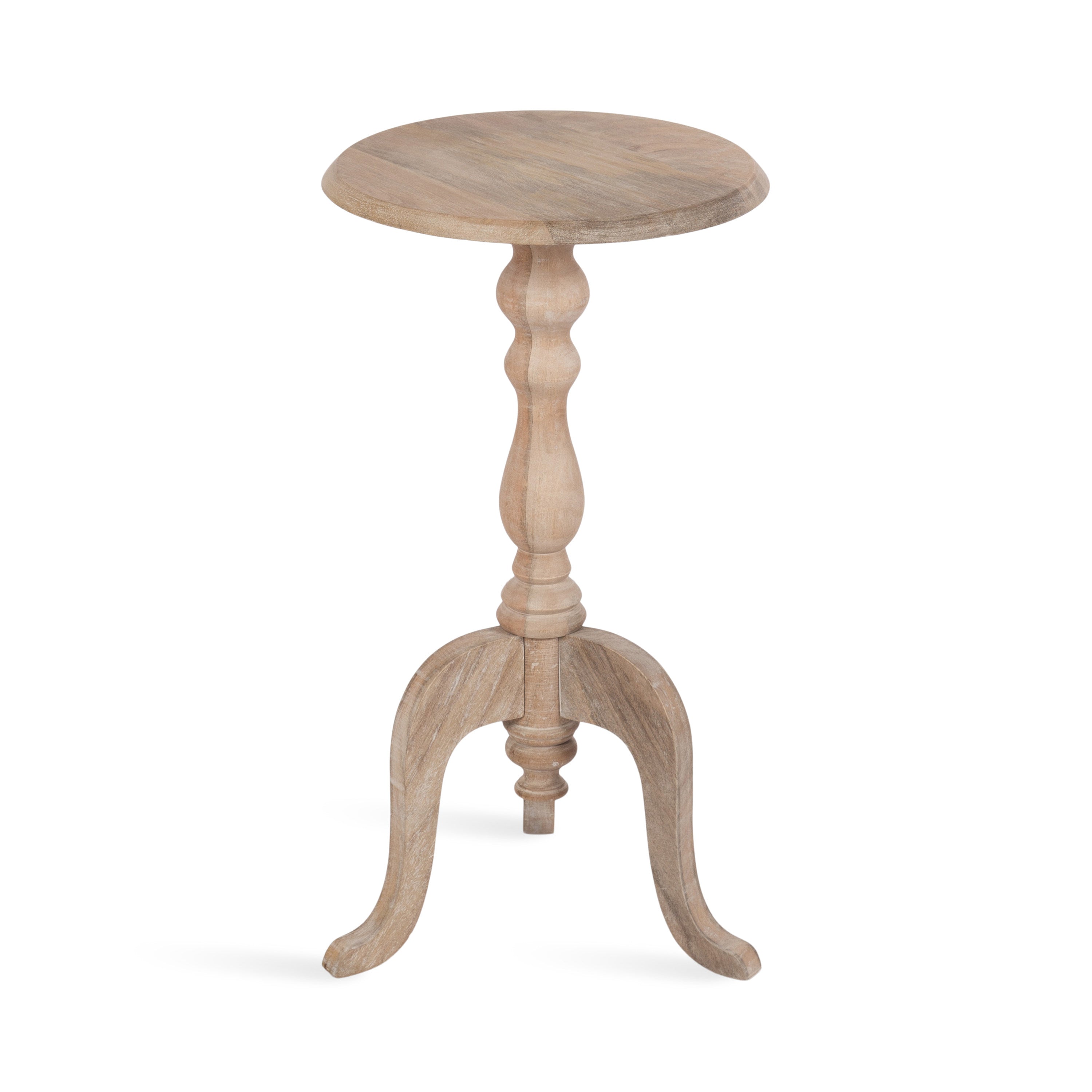 Tourneaux Wood Side Table