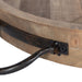 Single Tray Rustic Brown 18" Diameter 3