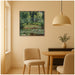 Framed Canvas 30x30 Sylvie Walnut 5