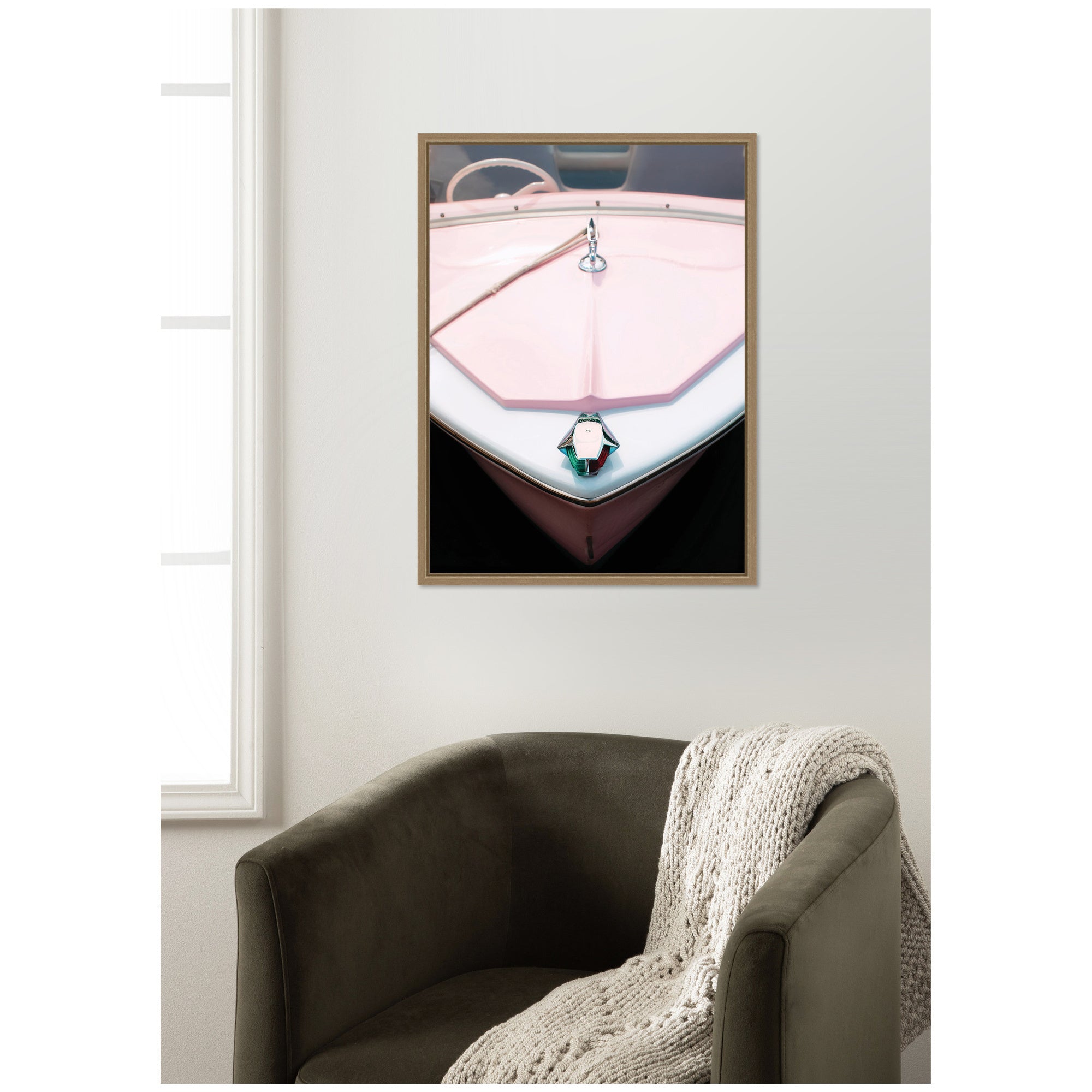 Framed Canvas 18 x 24 Sylvie Dark Gold 5
