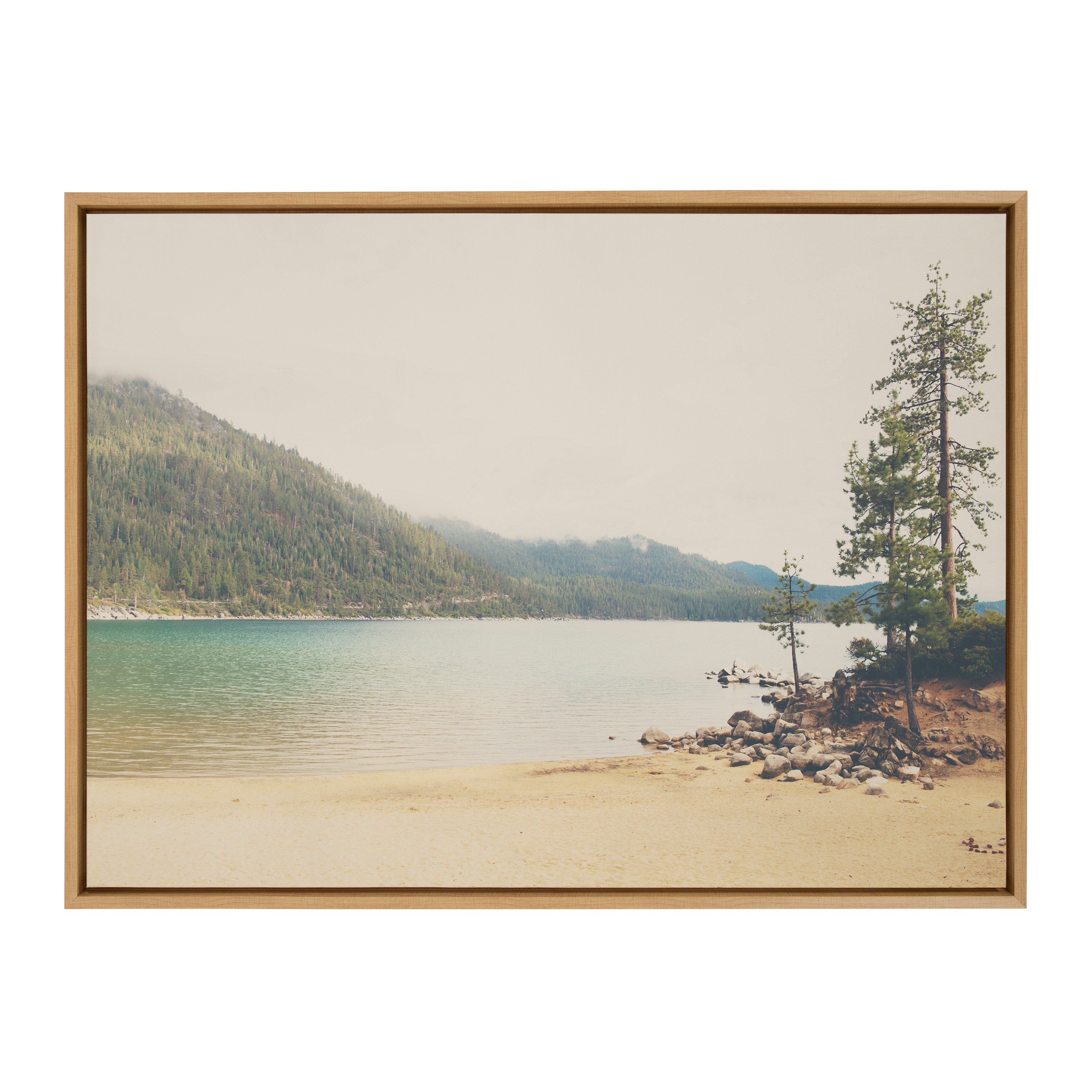 Framed Canvas Sylvie Natural 28x38 2