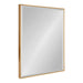 Rectangle Mirror Gold 22.75x28.75 1