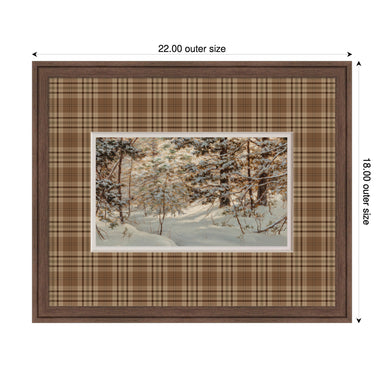 Framed Art Florence Medium Brown 22x18 2