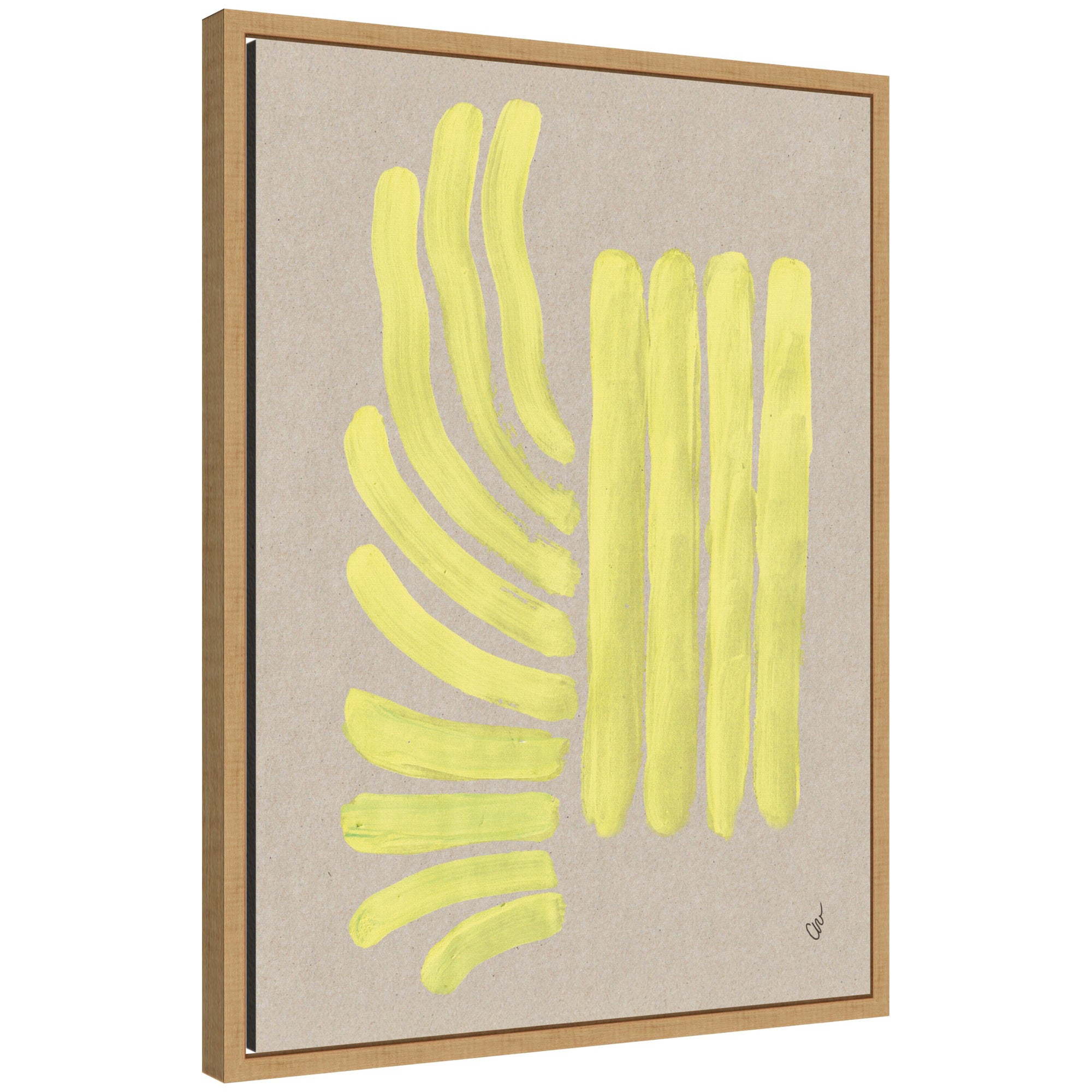 Framed Canvas 18x24 Sylvie Natural 1