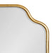 Scallop Mirror 18x24 Gold 3