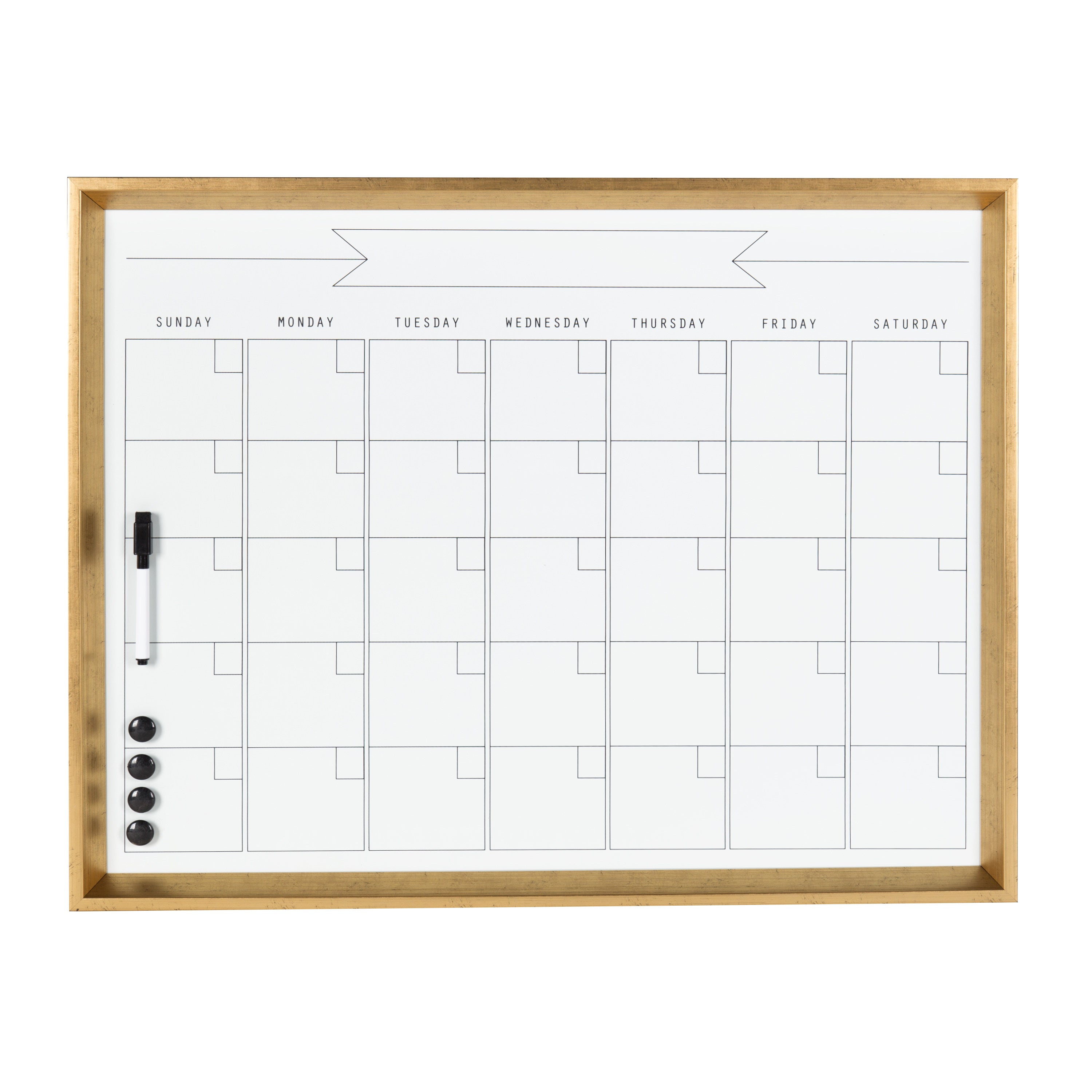 Monthly Calendars Gold 21.5x27.5 2