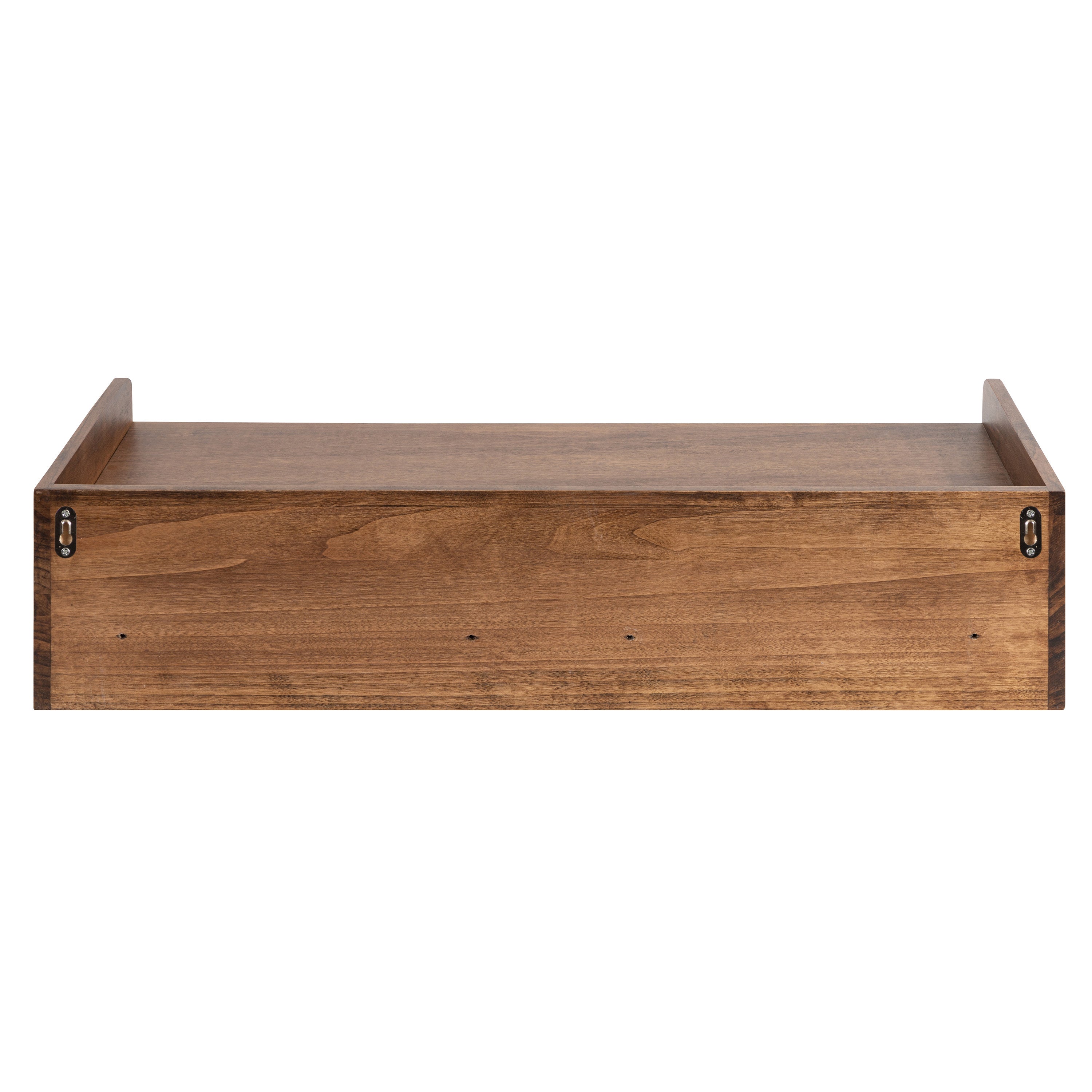 Floating Console Table Rustic Brown 28x12x6.5 6
