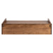 Floating Console Table Rustic Brown 28x12x6.5 6