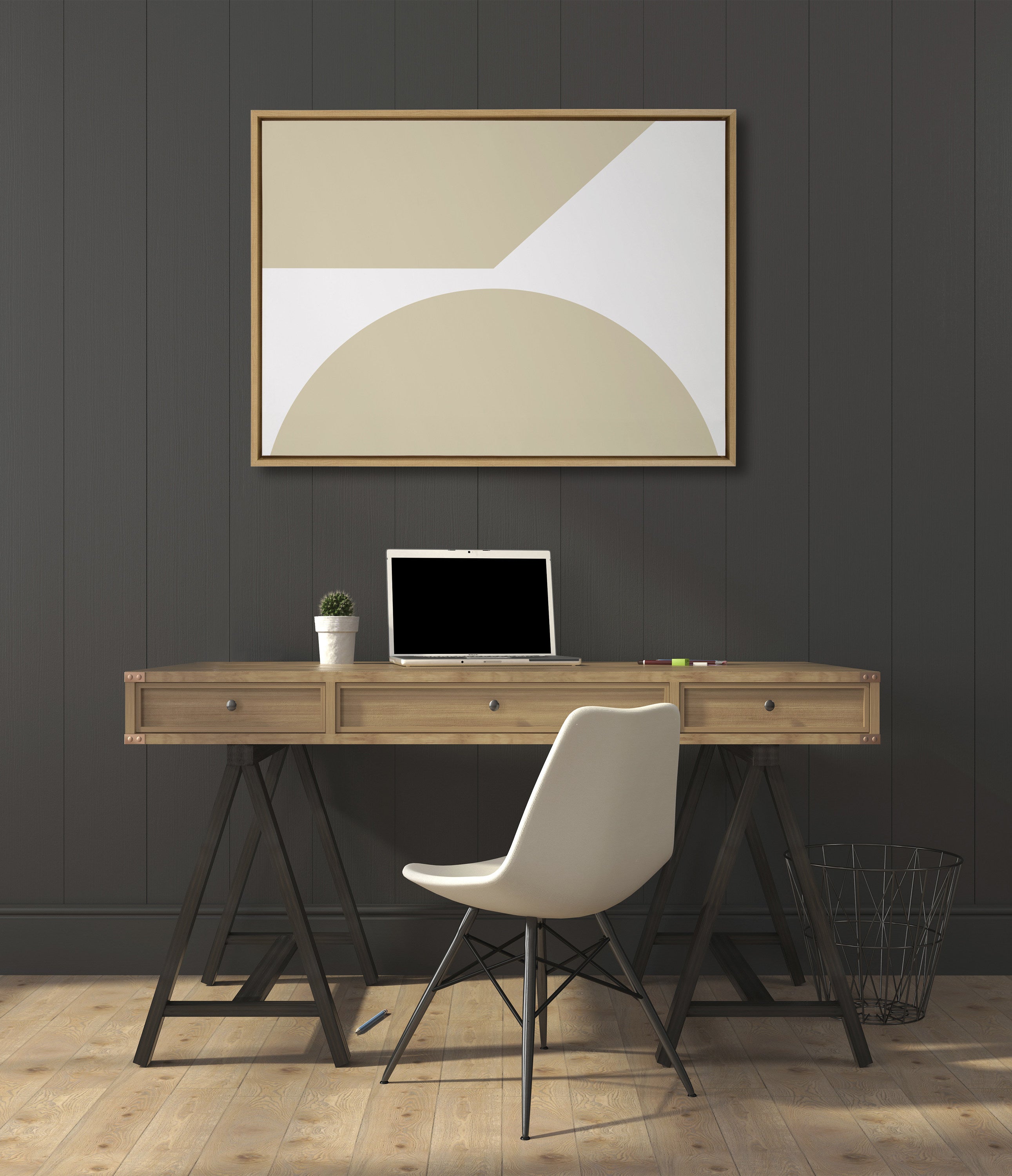 Framed Canvas 28x38 Sylvie Natural 5