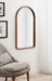 Arch Mirror Dark Brown 20x36 7