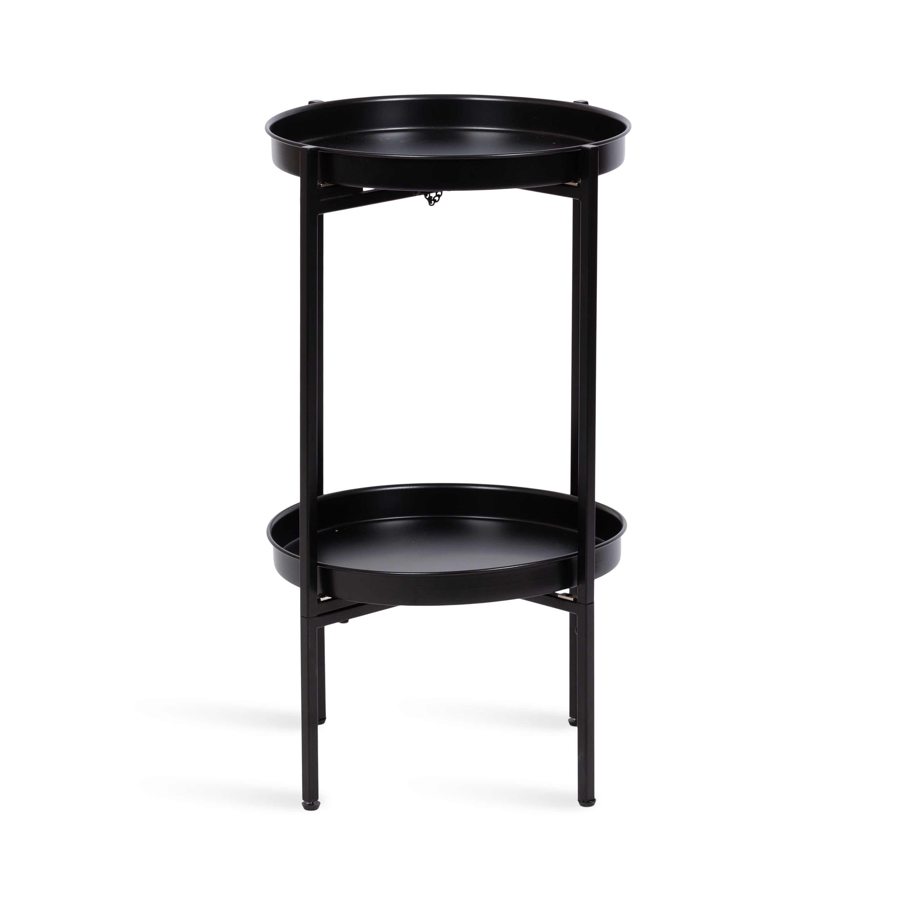 Side Table Black 16x16x26 3