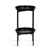 Side Table Black 16x16x26 3