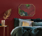 Scallop Mirror 18x24 Gold 7
