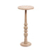 Side Table Natural Beige 12x12x30 1
