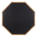 Octagon Mirror Rustic Brown 24x24 4
