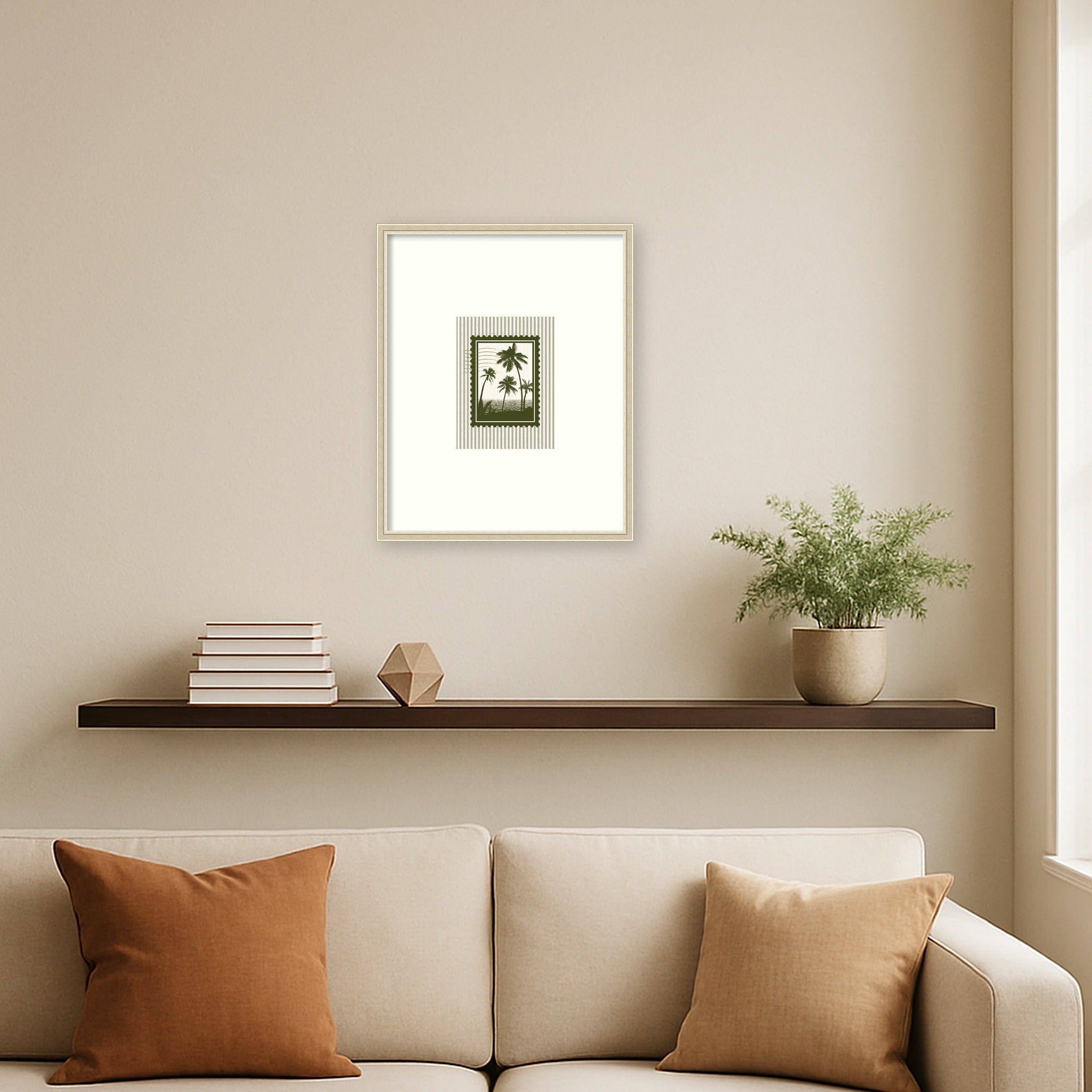 Framed Art 17 x 21 Edith Silver 5